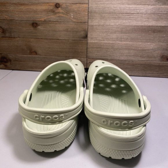 Mens Crocs Classic Clog Slip On Waterproof Sandals Celery Green 10001-335